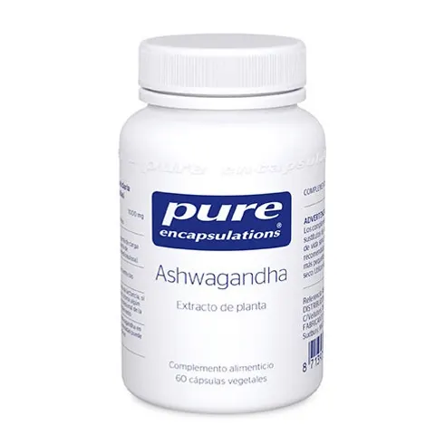 Pure encapsulations ashwagandha 60vcap. – imagen 1