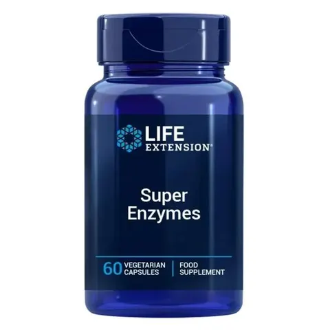 Life Extension Super Enzymes 60 Vegetable Capsules – image 1