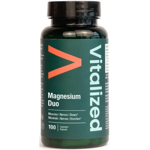 Vitalized Magnesium Duo 100 Caps – imagen 1