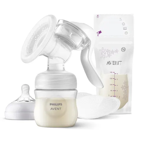 Philips Avent Handmilchpumpen-Set SCF430/20 – transparent – Bild 1
