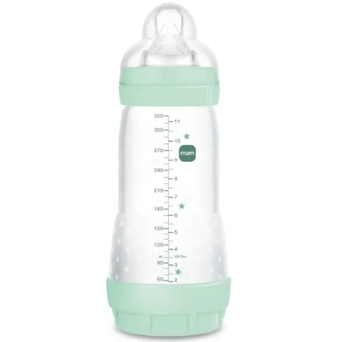 Mam biberon anti-colic 320ml azul – imagen 1