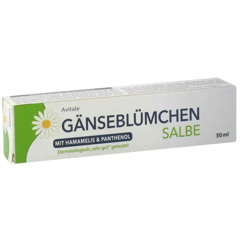 Gänseblümchen Salbe mit Hamamelis & Panthenol – Bild 1