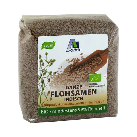 Flohsamen indisch ganz Bio – Bild 1