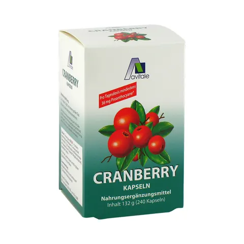 Avitale Cranberry Kapseln 400 mg – 550211 – Bild 1