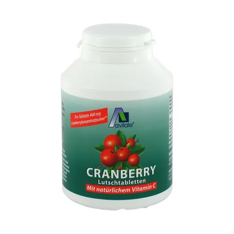 Avitale Cranberry Lutschtabletten 120 St – Bild 1