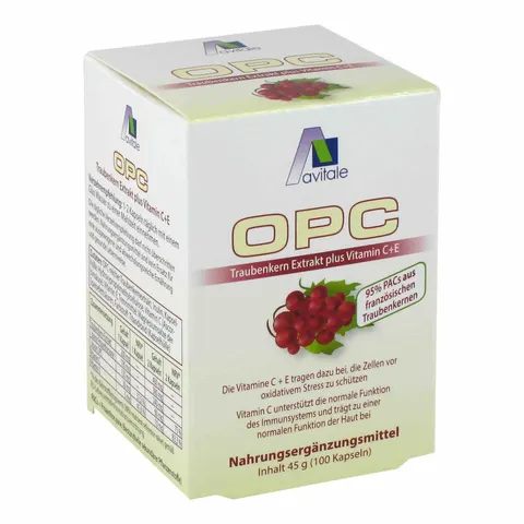 Avitale Opc Traubenkern Vegi Kapseln – 591351 – Bild 1