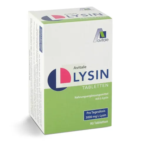 Avitale LYSIN 90 St Tabletten – Bild 1