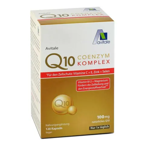 Avitale COENZYM Q10 KOMPLEX 120 St Kapseln – Bild 1