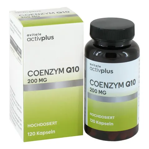 Avitale Activplus Coenzym Q10 200 Mg Kapseln – Bild 1