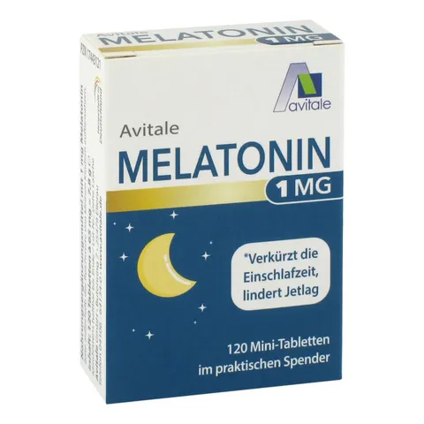 Avitale MELATONIN 1MG Mini 120 St Tabletten – Bild 1