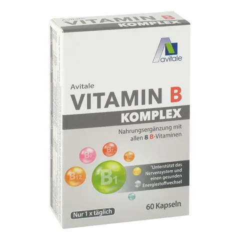 Avitale Vitamin B Komplex Kapseln – Bild 1