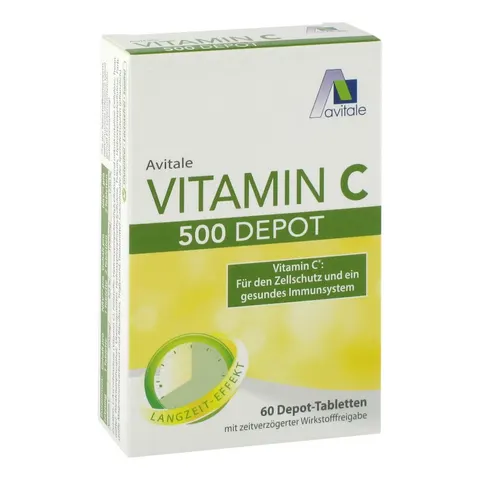 Avitale Vitamin C 500 mg Depot Tabletten – 598701 – Bild 1