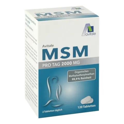 Avitale MSM 2000MG 120 St Tabletten – Bild 1