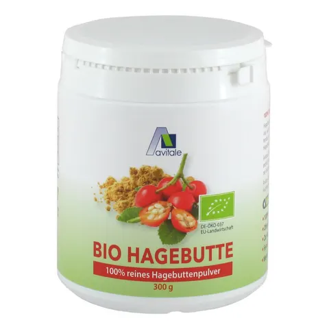 Avitale Hagebutten Pulver Bio – Bild 1