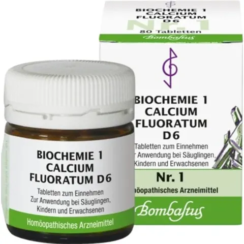 Bombastus Biochemie 1 Calcium fluoratum D6 Tabletten – Bild 1