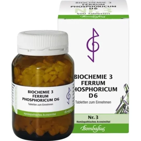 Biochemie 3 Ferrum phosphoricum D6 Tabletten – 012342 – Bild 1