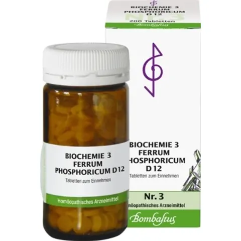 Biochemie 3 Ferrum phosphoricum D12 Tabletten Bombastus – Bild 1