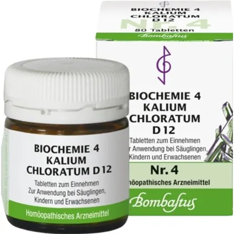 Biochemie 4 Kalium chloratum D12 Tabletten – Bild 1