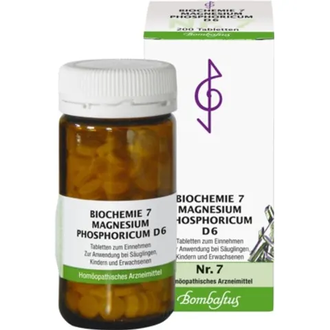 BIOCHEMIE 7 Magnesium phosphoricum D 6 200 St Tabletten – Bild 1
