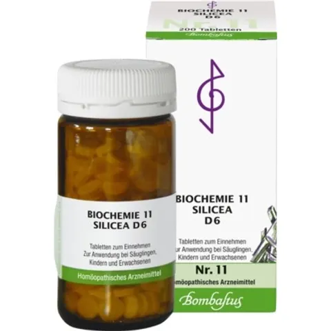 Bombastus Biochemie 11 Silicea D6 Tabletten – 012854 – Bild 1