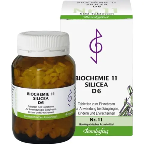 Bombastus Biochemie 11 Silicea D6 Tabletten – 012861 – Bild 1
