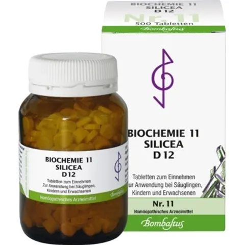 Bombastus Biochemie 11 Silicea D12 Tabletten – 012892 – Bild 1