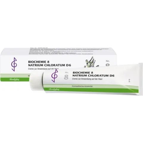 Bombastus Biochemie 8 Natrium chloratum D6 Creme – Bild 1