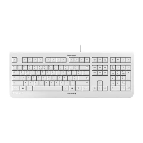 CHERRY KC 1000 keyboard – Grau – Bild 1
