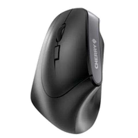 CHERRY MW 4500 LEFT ergonomische Maus – Schwarz – Bild 1