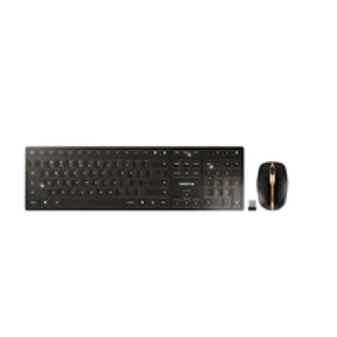 CHERRY JD-9100EU-2 - Keyboard/mouse combination, wireless, layout: US – image 1