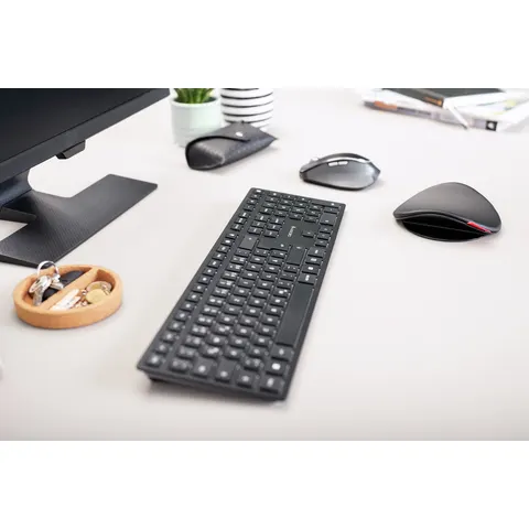 CHERRY KW 9100 SLIM Tastatur – Schwarz – Bild 1