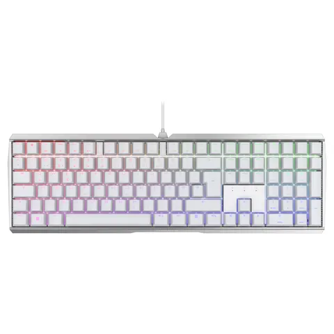 CHERRY MX 3.0S RGB keyboard – Weiß – Bild 1