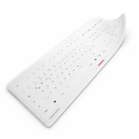 CHERRY 61510017 - Keyboard cover, Stream Protect, white – image 1