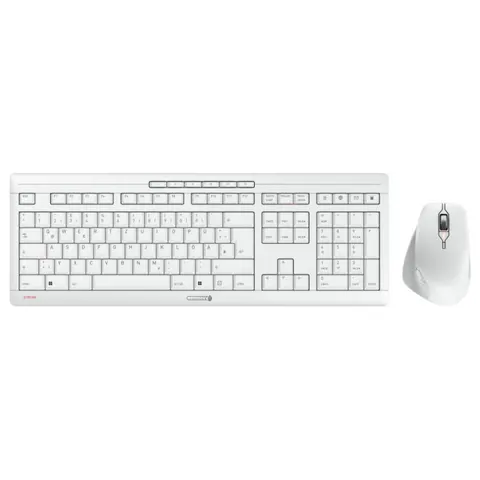 CHERRY JD-8550DE-0 keyboard – Weiß – Bild 1