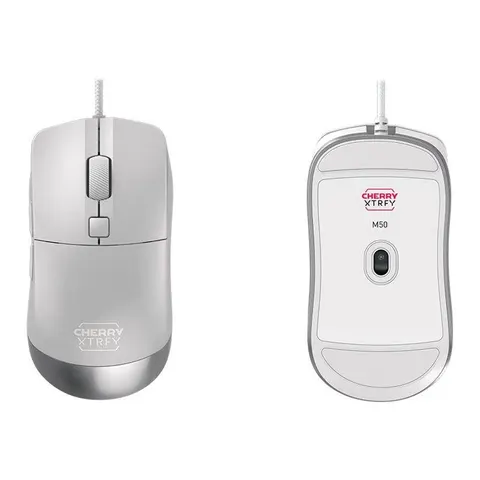 CHERRY XTRFY M50 Maus Wired 1.80m weiß – Bild 1