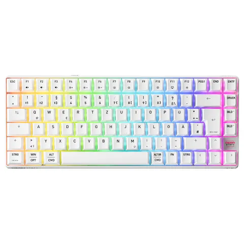 CHERRY XTRFY K33 Compact Wireless - Weiß – Bild 1