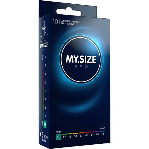 MY Size PRO Condoms 45 MM 10 Units – image 1