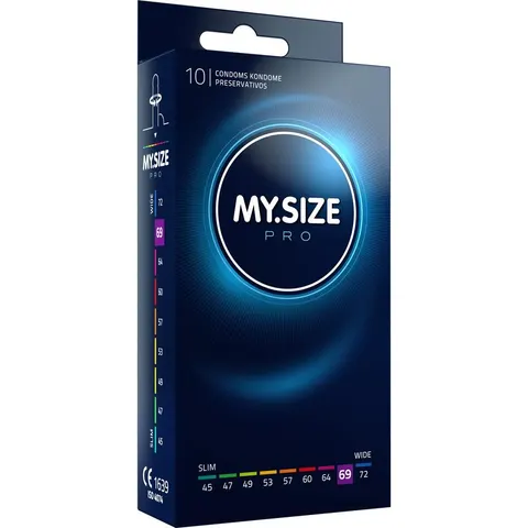 MY Size PRO Condoms 69 MM 10 Units – image 1