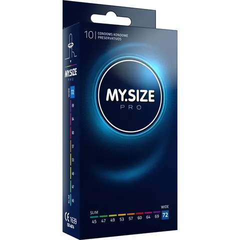 MY Size PRO Condoms 72 MM 10 Units – image 1