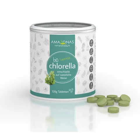 Chlorella Bio Tabletten 400 mg – Bild 1