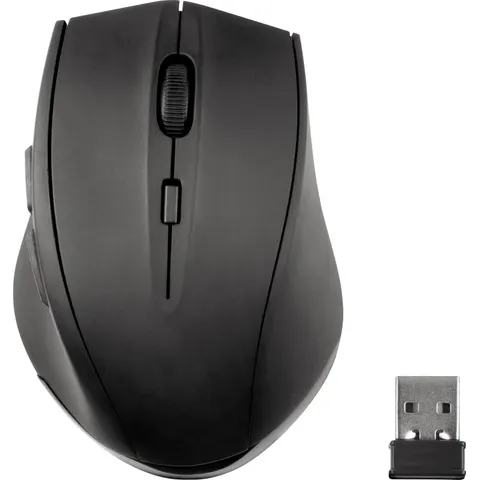 Speedlink CALADO Silent Wireless Maus USB, schwarz – Bild 1
