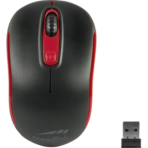 Speedlink CEPTICA Wireless Maus, schwarz-rot – Bild 1
