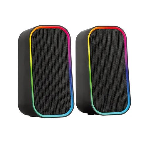 Speedlink TOKEN RGB Gaming Stereo Speaker, schwarz – Bild 1