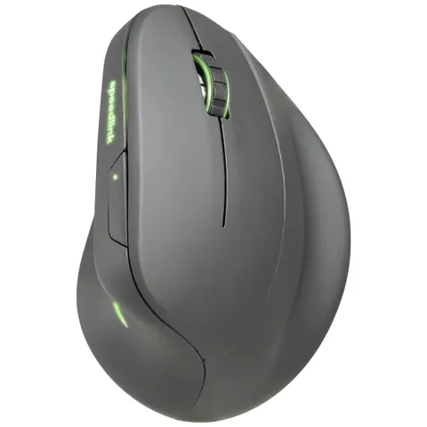 SPEEDLINK SL-630026-BK - Mouse, Bluetooth/wireless, vertical, RGB, black – image 1