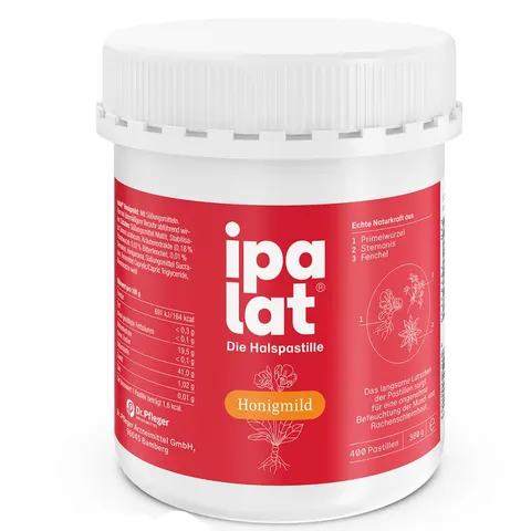 Ipalat® Halspastillen Honigmild – 001443 – Bild 1