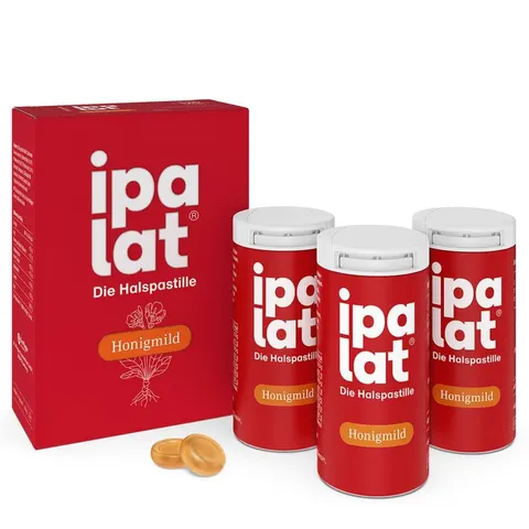 Ipalat® Halspastillen Honigmild – 001528 – Bild 1