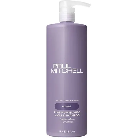 Paul Mitchell Blonde Platinum Violet Shampoo 1000 ml – image 1