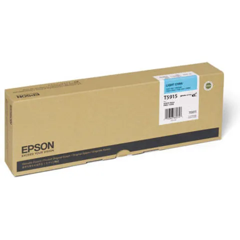 Tinte T5915 Light Cyan, 700 ml - Epson Partner – Bild 1