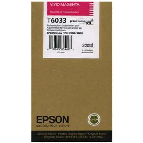 Epson T6033 - Magenta - Druckerpatrone – Bild 1