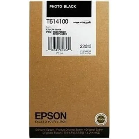 Epson Singlepack Photo Black T614100 220 ml – image 1